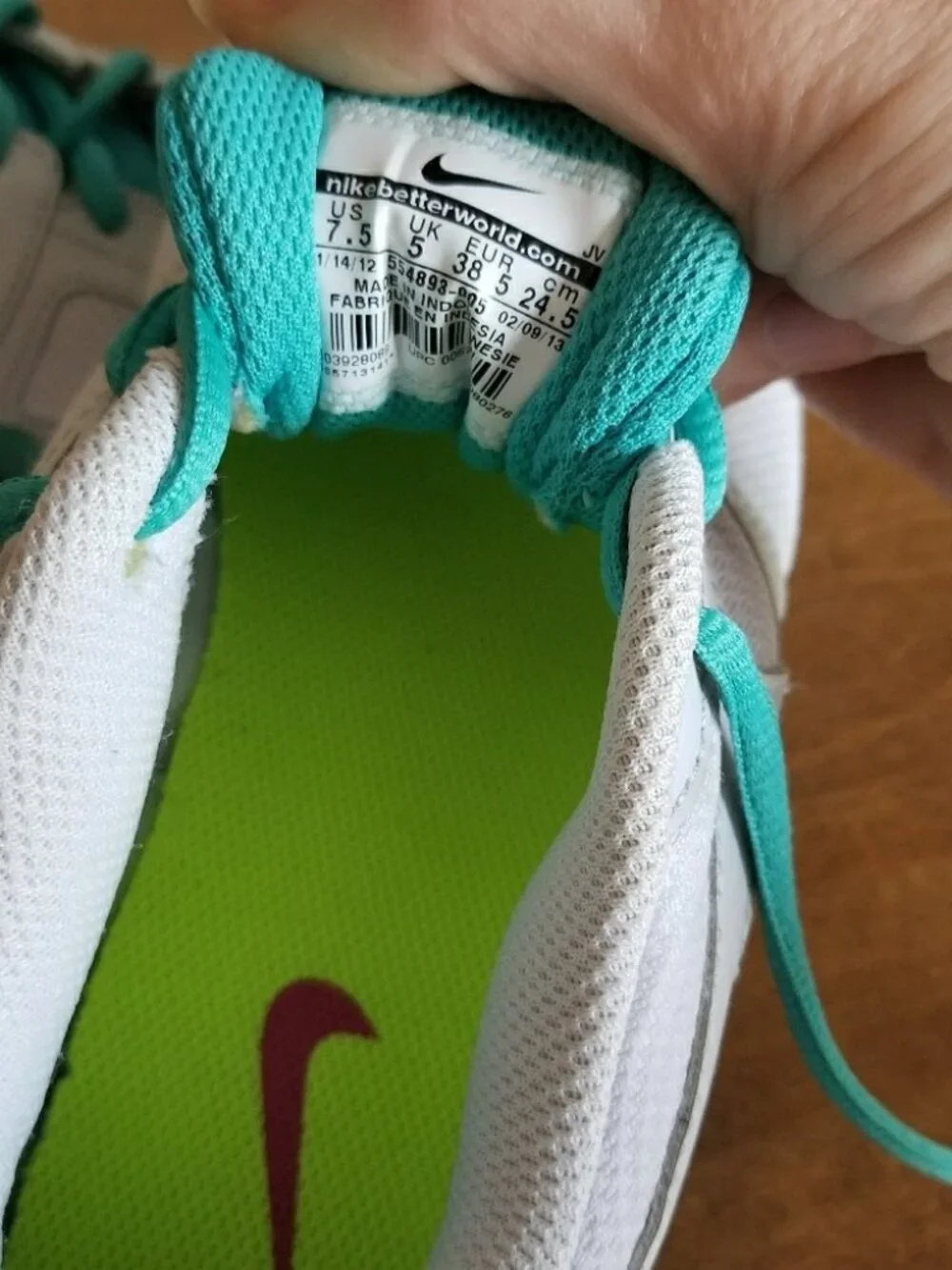 Women's Nike Air Futurun Running Trainers Size 6.5